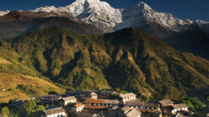 Annapurna-massif-village-Nepal